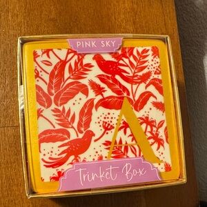 Pink Sky Trinket Box - Women Bath & Body Accessory